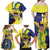 Personalized United States Virgin Islands Family Matching Off Shoulder Maxi Dress and Hawaiian Shirt United in Pride and Hope