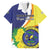 Personalized United States Virgin Islands Family Matching Puletasi and Hawaiian Shirt United in Pride and Hope