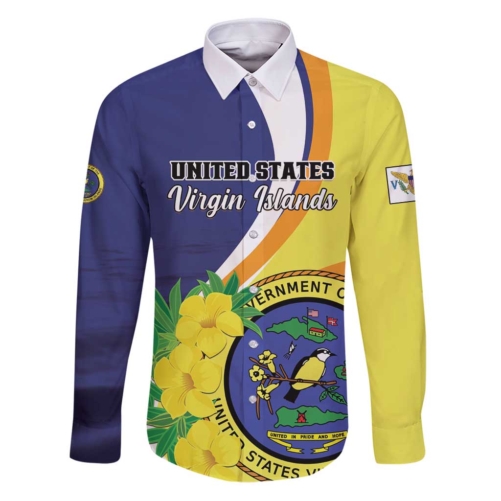 Personalized United States Virgin Islands Family Matching Puletasi and Hawaiian Shirt United in Pride and Hope