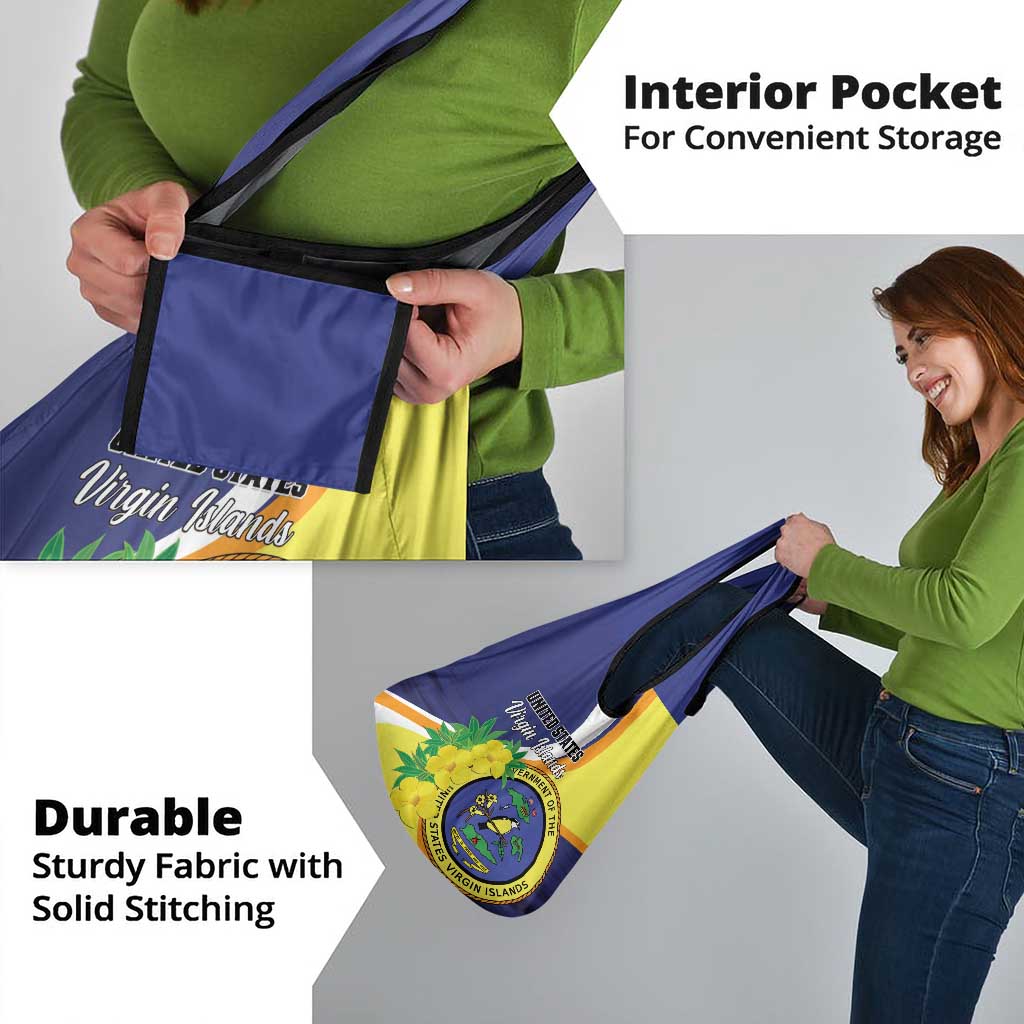 United States Virgin Islands Grocery Bag United in Pride and Hope