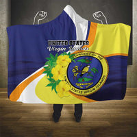 United States Virgin Islands Hooded Blanket United in Pride and Hope