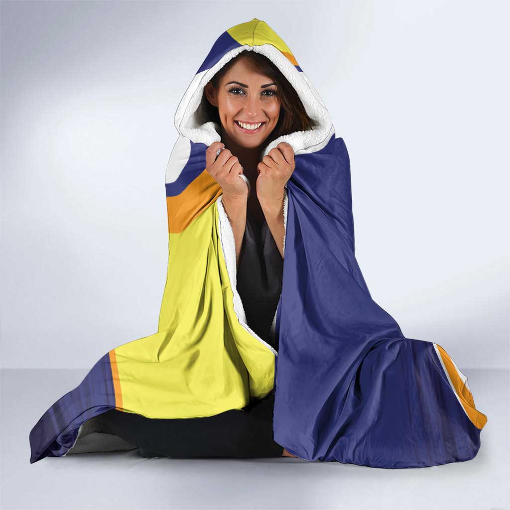 United States Virgin Islands Hooded Blanket United in Pride and Hope