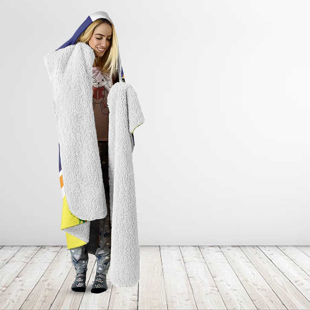 United States Virgin Islands Hooded Blanket United in Pride and Hope