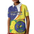 Personalized United States Virgin Islands Kid Polo Shirt United in Pride and Hope