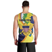 Personalized United States Virgin Islands Men Tank Top United in Pride and Hope