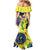Personalized United States Virgin Islands Mermaid Dress United in Pride and Hope