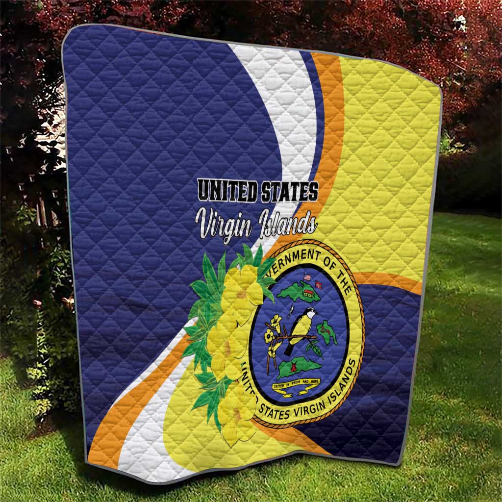 United States Virgin Islands Quilt United in Pride and Hope