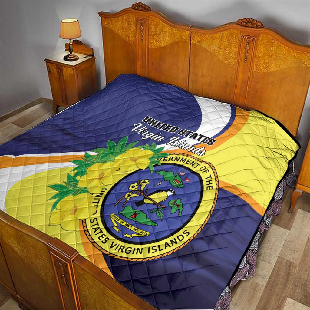 United States Virgin Islands Quilt United in Pride and Hope