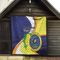 United States Virgin Islands Quilt United in Pride and Hope
