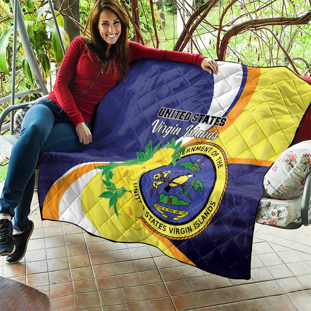 United States Virgin Islands Quilt United in Pride and Hope