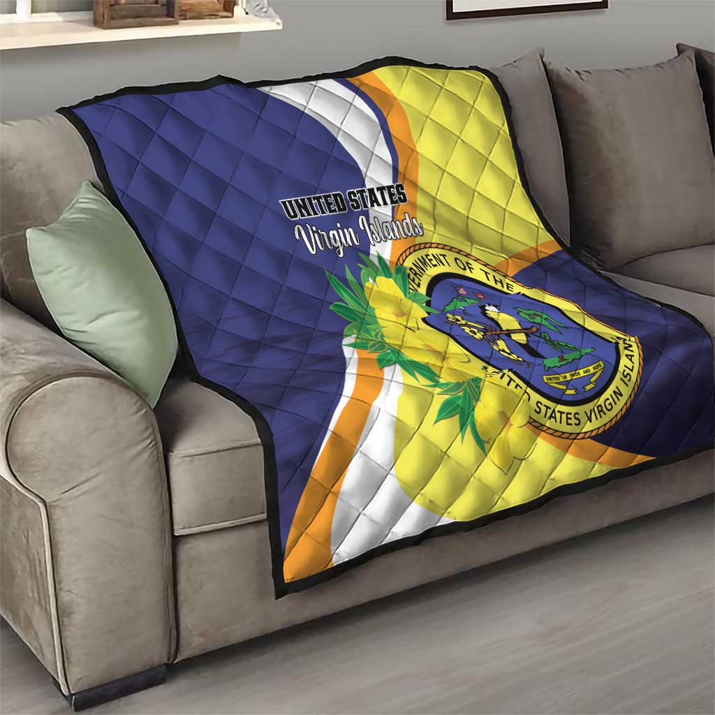United States Virgin Islands Quilt United in Pride and Hope
