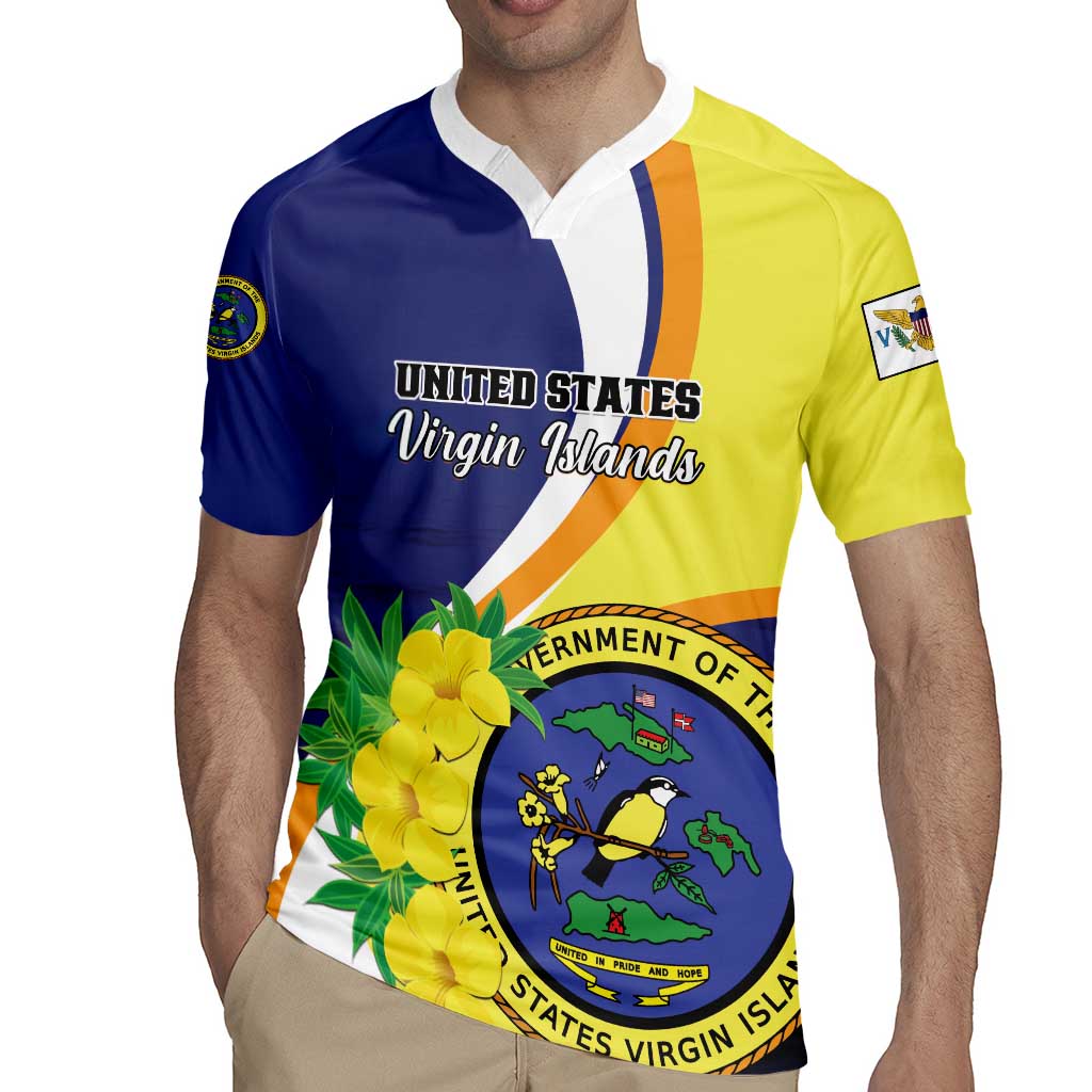 Personalized United States Virgin Islands Rugby Jersey United in Pride and Hope