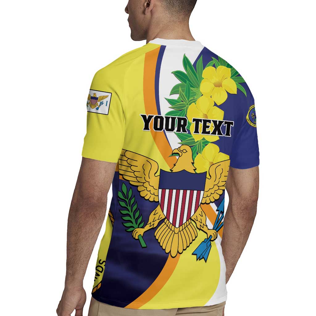 Personalized United States Virgin Islands Rugby Jersey United in Pride and Hope