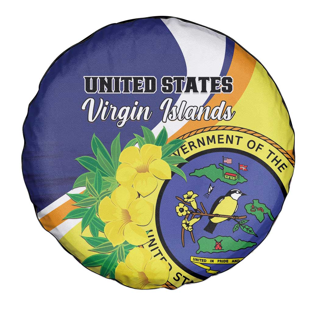 United States Virgin Islands Spare Tire Cover United in Pride and Hope