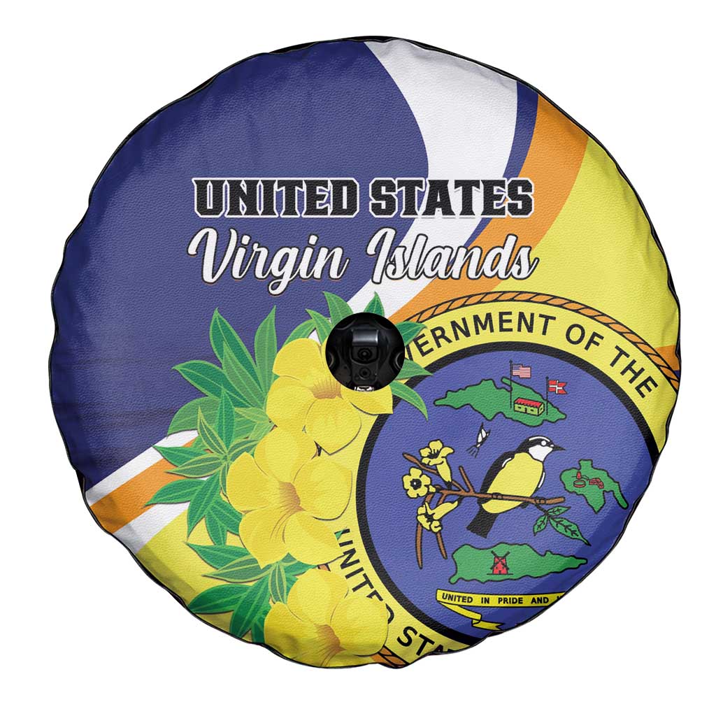 United States Virgin Islands Spare Tire Cover United in Pride and Hope