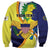 Personalized United States Virgin Islands Sweatshirt United in Pride and Hope
