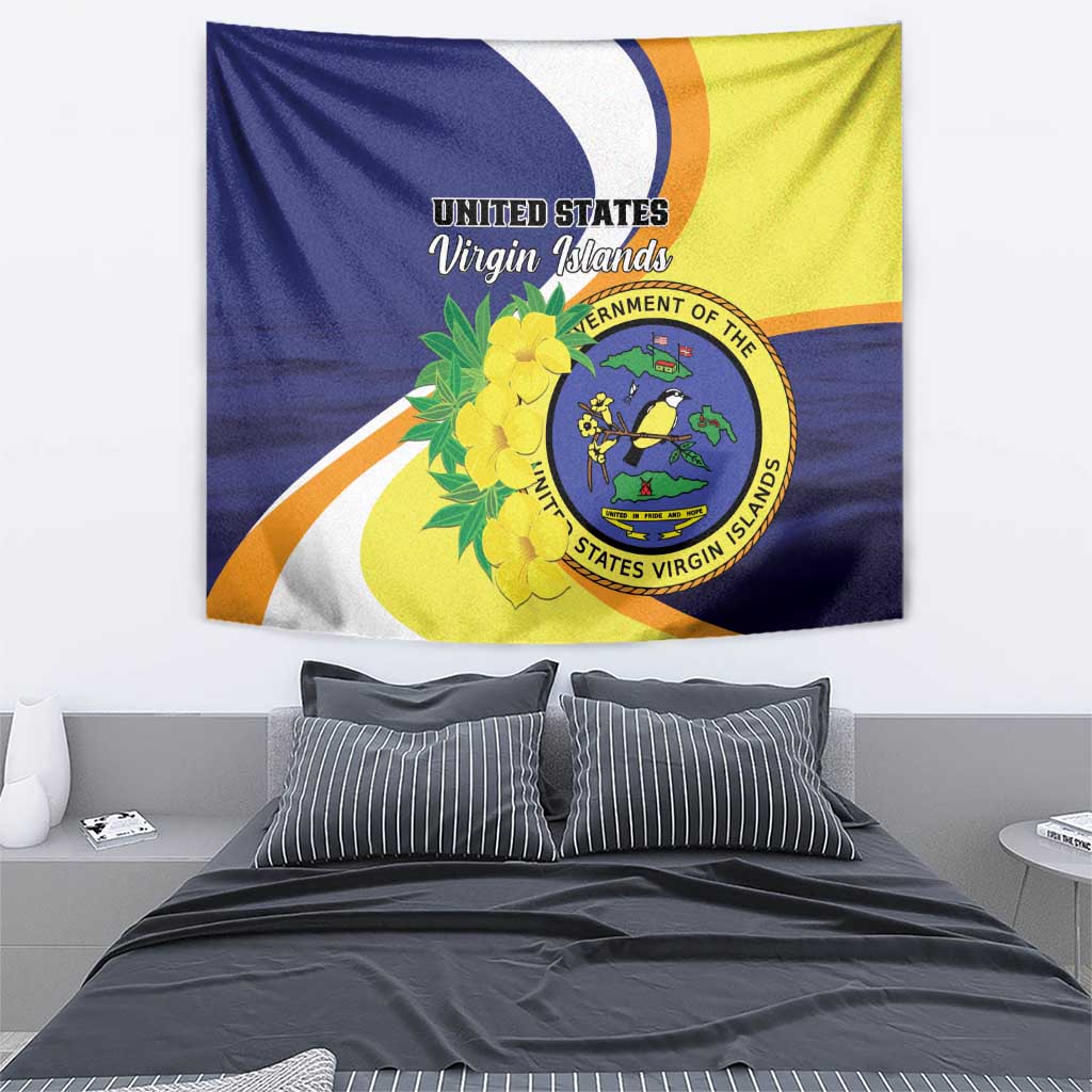 United States Virgin Islands Tapestry United in Pride and Hope