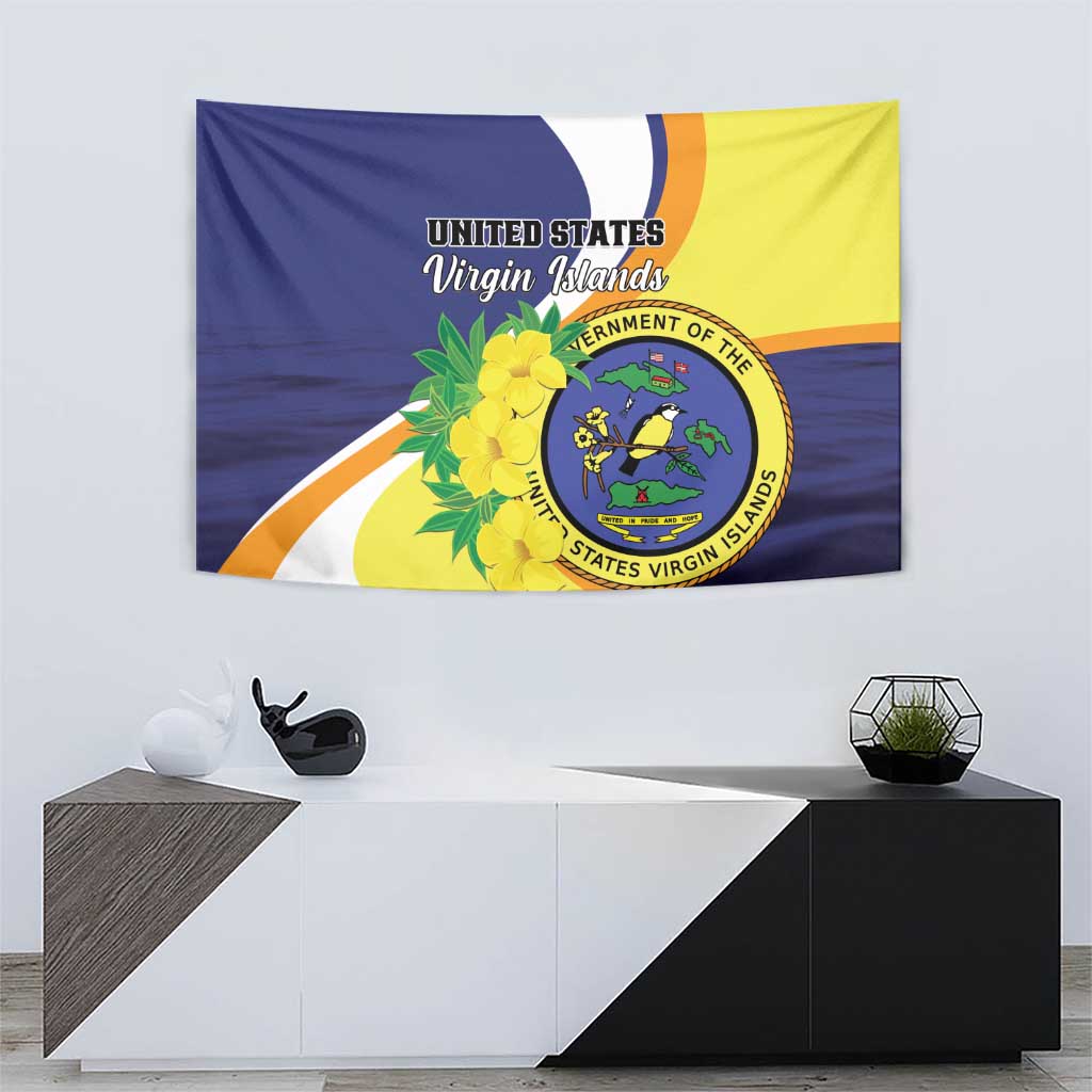 United States Virgin Islands Tapestry United in Pride and Hope