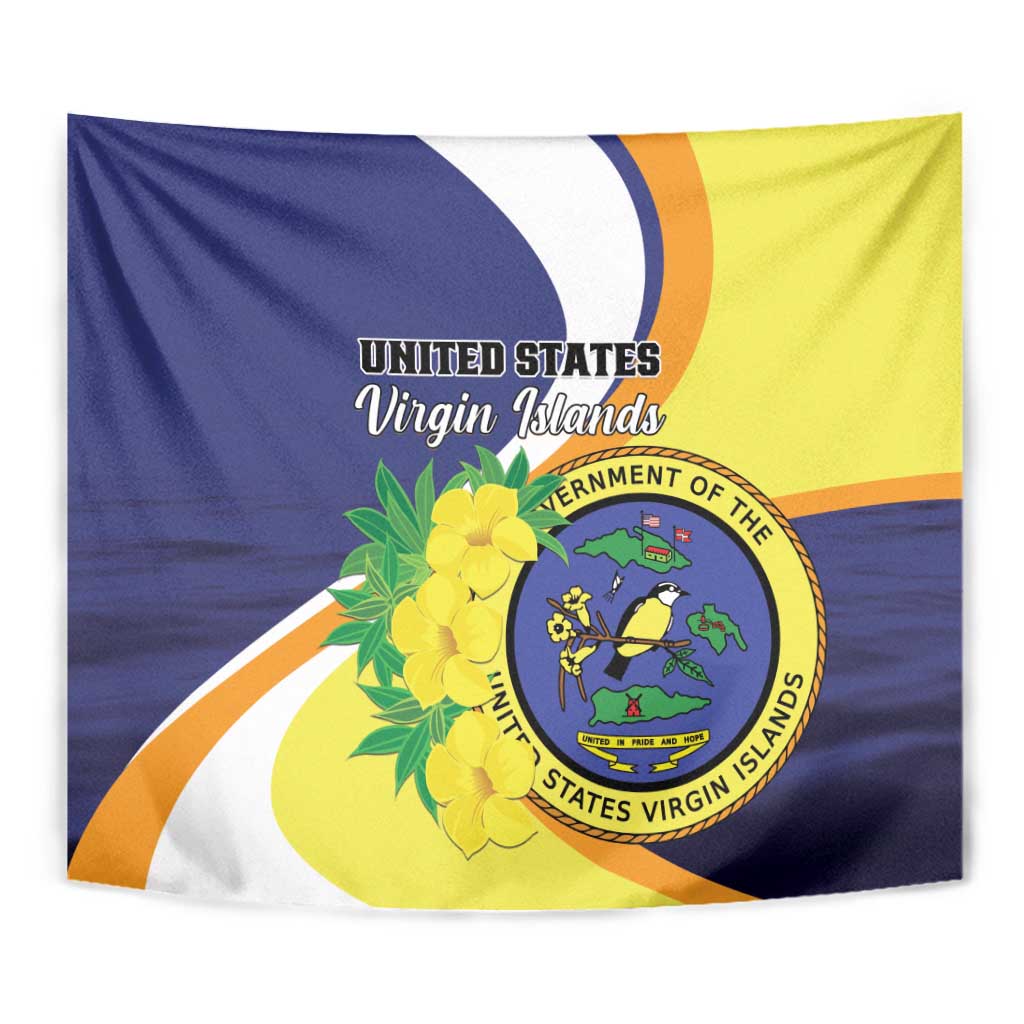 United States Virgin Islands Tapestry United in Pride and Hope