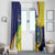 United States Virgin Islands Window Curtain United in Pride and Hope - Wonder Print Shop