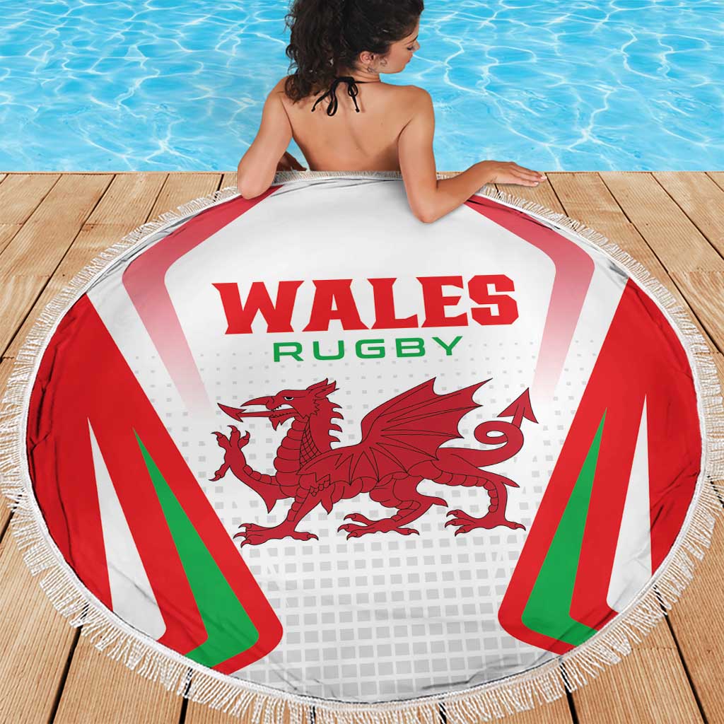 Welsh Rugby Beach Blanket Wales Red Dragon Champions