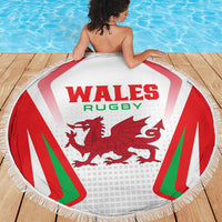 Welsh Rugby Beach Blanket Wales Red Dragon Champions