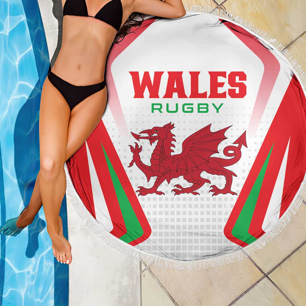 Welsh Rugby Beach Blanket Wales Red Dragon Champions