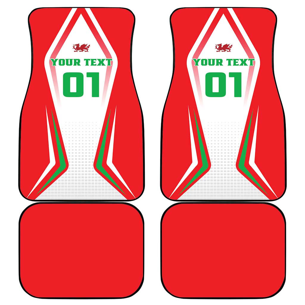 Welsh Rugby Car Mats Wales Red Dragon Champions