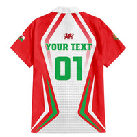 Custom Welsh Rugby Family Matching Mermaid Dress and Hawaiian Shirt Wales Red Dragon Champions