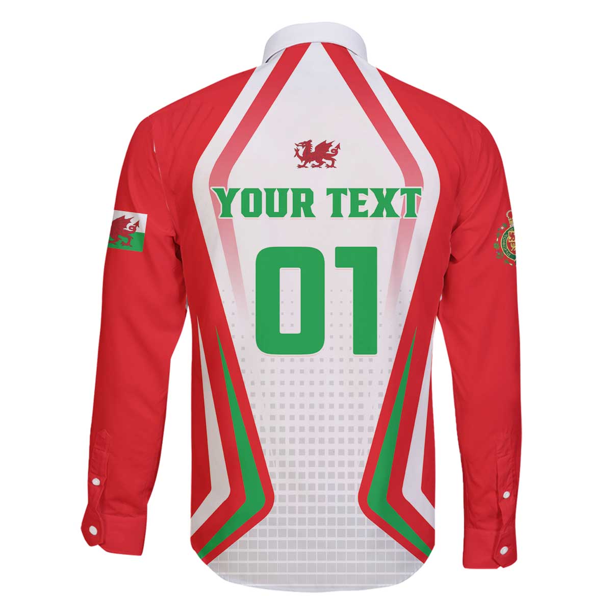 Custom Welsh Rugby Family Matching Off The Shoulder Long Sleeve Dress and Hawaiian Shirt Wales Red Dragon Champions