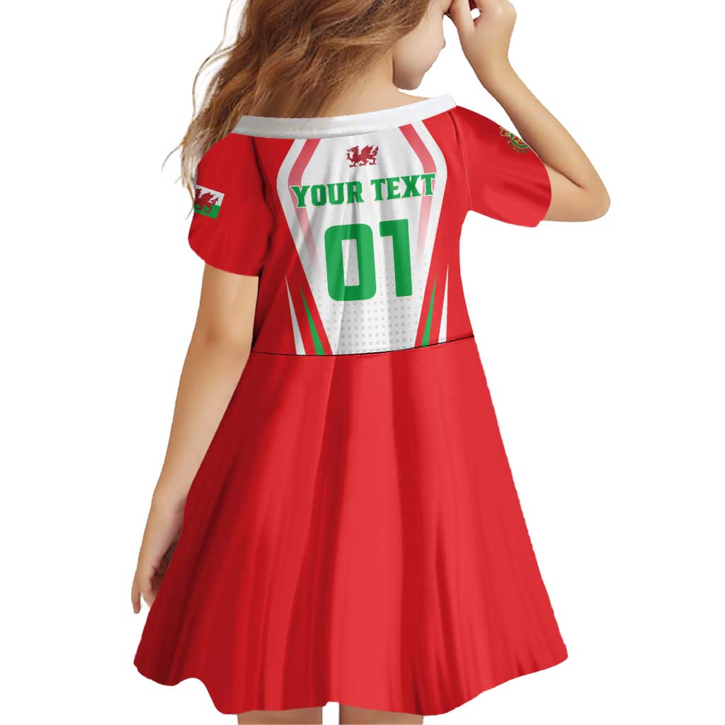 Custom Welsh Rugby Family Matching Off Shoulder Short Dress and Hawaiian Shirt Wales Red Dragon Champions