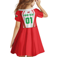 Custom Welsh Rugby Family Matching Off Shoulder Short Dress and Hawaiian Shirt Wales Red Dragon Champions
