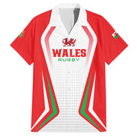 Custom Welsh Rugby Family Matching Off Shoulder Short Dress and Hawaiian Shirt Wales Red Dragon Champions