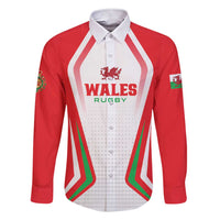 Custom Welsh Rugby Family Matching Short Sleeve Bodycon Dress and Hawaiian Shirt Wales Red Dragon Champions