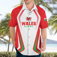Custom Welsh Rugby Hawaiian Shirt Wales Red Dragon Champions