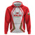 Custom Welsh Rugby Hoodie Wales Red Dragon Champions
