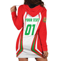 Custom Welsh Rugby Hoodie Dress Wales Red Dragon Champions