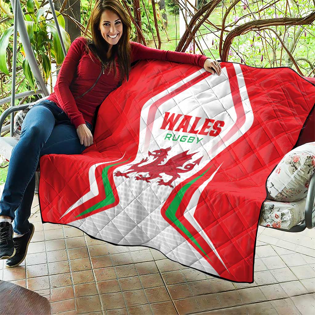 Welsh Rugby Quilt Wales Red Dragon Champions