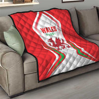 Welsh Rugby Quilt Wales Red Dragon Champions