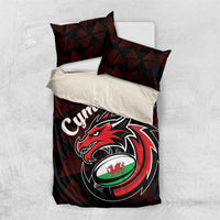 Wales Rugby Bedding Set Cymru Y Ddraig Goch