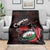 Wales Rugby Blanket Cymru Y Ddraig Goch