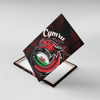 Wales Rugby Canvas Wall Art Cymru Y Ddraig Goch