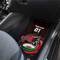 Wales Rugby Car Mats Cymru Y Ddraig Goch
