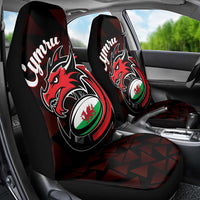 Wales Rugby Car Seat Cover Cymru Y Ddraig Goch
