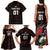 Custom Wales Rugby Family Matching Tank Maxi Dress and Hawaiian Shirt Cymru Y Ddraig Goch