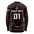 Custom Wales Rugby Long Sleeve Shirt Cymru Y Ddraig Goch