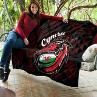 Wales Rugby Quilt Cymru Y Ddraig Goch