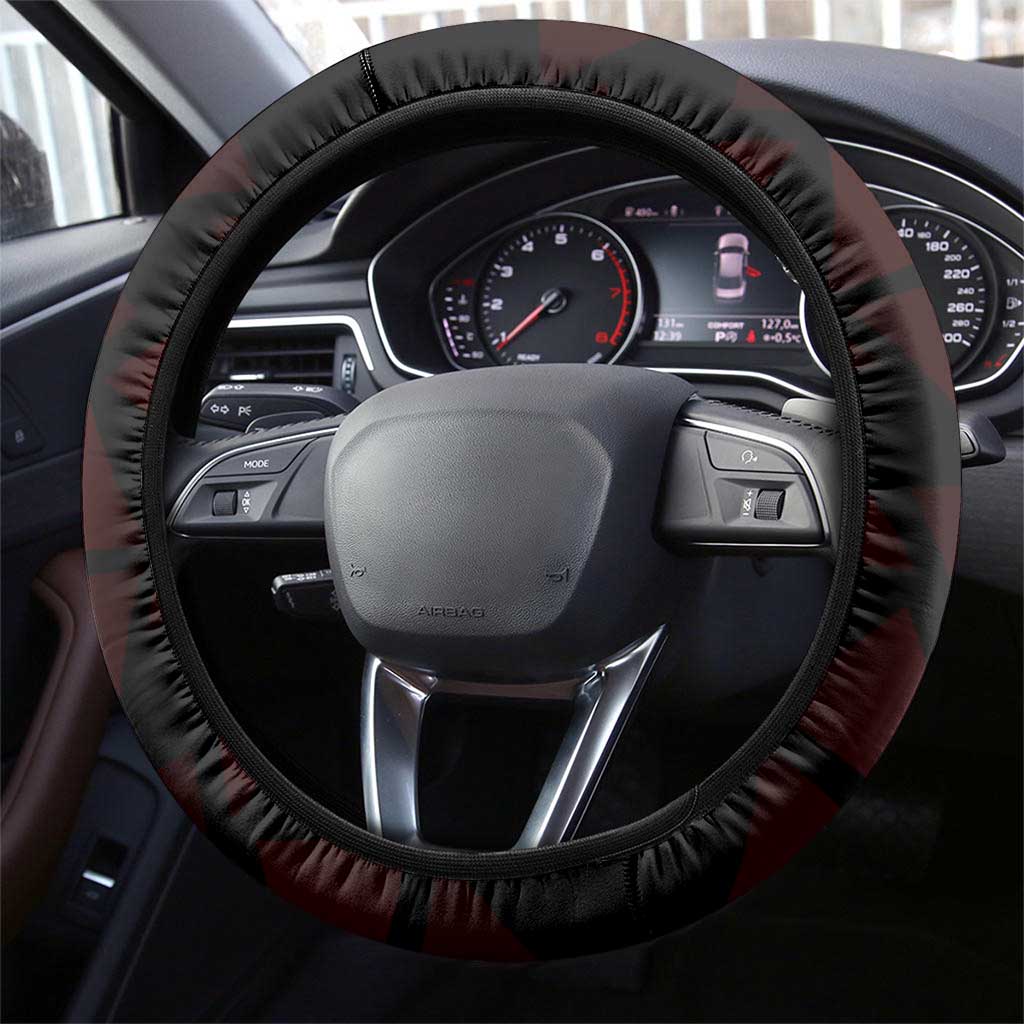 Wales Rugby Steering Wheel Cover Cymru Y Ddraig Goch