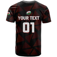 Custom Wales Rugby T Shirt Cymru Y Ddraig Goch