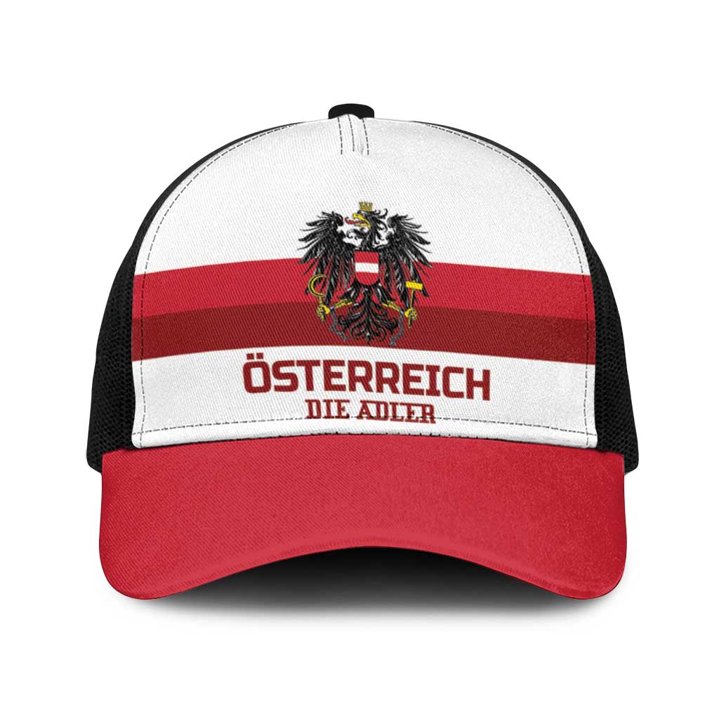 Hockey 2026 Austria Baseball Net Cap Osterreich Die Adler